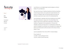 Tablet Screenshot of laurawong.net